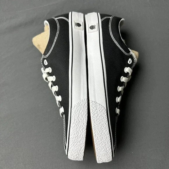 K-SWISS 92925095 CLEAN LAGUNA LOW  (M) Black/White Textile Lifestyle Shoes - Picture 5 of 16